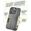 image:imageSmartish iPhone 15 Plus Wallet Case  Wallet Slayer Vol 1 Slim  Protective Credit Card Holder  Drop Tested Hidden Credit Card Slot Cover for Apple iPhone 15 Plus  Black Tie AffairGraspin Aspen
