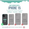 image:imageSmartish iPhone 15 Plus Wallet Case  Wallet Slayer Vol 1 Slim  Protective Credit Card Holder  Drop Tested Hidden Credit Card Slot Cover for Apple iPhone 15 Plus  Black Tie AffairVery Cherry Blossom