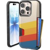image:imageSmartish iPhone 15 Plus Wallet Case  Wallet Slayer Vol 1 Slim  Protective Credit Card Holder  Drop Tested Hidden Credit Card Slot Cover for Apple iPhone 15 Plus  Black Tie AffairStriped Up