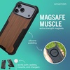 image:imageSmartish iPhone 17 MagSafe Case  Gripzilla Protective Magnetic Case for Men Rugged  Tough Military Grade Heavy Duty Grip Armor  Drop Tested for iPhone 17  Moving MountainsWalnut Woods