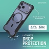 image:imageSmartish iPhone 17 MagSafe Case  Gripzilla Protective Magnetic Case for Men Rugged  Tough Military Grade Heavy Duty Grip Armor  Drop Tested for iPhone 17  Moving MountainsClearly Black