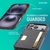 image:imageSmartish iPhone 17 Pro Wallet Case  Screen Protector  Slim  Protective Phone Case Credit Card Holder  2Pack Tempered Glass Screen Protectors for Apple iPhone 17 Pro  Black Tie Affair