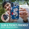 image:imageSmartish iPhone 78  SE Wallet Case  Wallet Slayer Vol 1 Slim  Protective Credit Card Holder  Drop Tested Hidden Credit Card Slot Cover for Apple iPhone 78  SE  Black Tie AffairVery Cherry Blossom