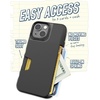 image:imageSmartish iPhone 78  SE Wallet Case  Wallet Slayer Vol 1 Slim  Protective Credit Card Holder  Drop Tested Hidden Credit Card Slot Cover for Apple iPhone 78  SE  Black Tie AffairBlack Tie Affair