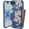 image:imageSmartish iPhone 78  SE Wallet Case  Wallet Slayer Vol 1 Slim  Protective Credit Card Holder  Drop Tested Hidden Credit Card Slot Cover for Apple iPhone 78  SE  Black Tie AffairVery Cherry Blossom