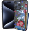 image:imageSmartish iPhone 78  SE Wallet Case  Wallet Slayer Vol 1 Slim  Protective Credit Card Holder  Drop Tested Hidden Credit Card Slot Cover for Apple iPhone 78  SE  Black Tie AffairMore Prints