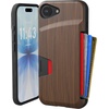 image:imageSmartish iPhone 78  SE Wallet Case  Wallet Slayer Vol 1 Slim  Protective Credit Card Holder  Drop Tested Hidden Credit Card Slot Cover for Apple iPhone 78  SE  Black Tie AffairWalnut Woods