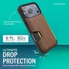 image:imageSmartish iPhone 78  SE Wallet Case  Wallet Slayer Vol 1 Slim  Protective Credit Card Holder  Drop Tested Hidden Credit Card Slot Cover for Apple iPhone 78  SE  Black Tie AffairWalnut Woods