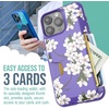 image:imageSmartish iPhone 78  SE Wallet Case  Wallet Slayer Vol 1 Slim  Protective Credit Card Holder  Drop Tested Hidden Credit Card Slot Cover for Apple iPhone 78  SE  Black Tie AffairVery Cherry Blossom