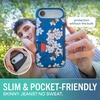image:imageSmartish iPhone 78  SE Wallet Case  Wallet Slayer Vol 1 Slim  Protective Credit Card Holder  Drop Tested Hidden Credit Card Slot Cover for Apple iPhone 78  SE  Black Tie AffairVery Cherry Blossom