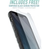image:imageSmartish iPhone X Tough Case  Silk Armor Protective Rugged Grip Cover  Guardzilla  Includes Tempered Glass Screen Protector  Crimson RedOxblood Red