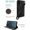 image:imageSmartish iPhone XR Wallet Case  Keeper of The Things  Folio Wallet Synthetic Leather Portfolio Flip Credit Card Cover with Kickstand Silk  Black Tie AffairBlack Tie Affair