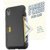 image:imageSmartish iPhone XR Wallet Case  Wallet Slayer Vol 1 Slim  Protective Credit Card Holder for Apple iPhone 10R Silk  Black Tie Affair
