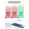 image:imageSmartish iPhone Xs Max Slim Case  Gripmunk Lightweight  Protective Thin Cover for Apple iPhone 10S Max Silk  Blues on The Green