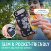 image:imageSmartish iPhone17 Wallet Case  Wallet Slayer Vol 2 Slim  Protective Credit Card Holder wKickstand  Drop Tested Hidden Card Slot Cover for Apple iPhone17  Walnut WoodsVery Cherry Blossom