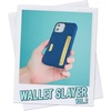 image:imageSmartish iPhone17 Wallet Case  Wallet Slayer Vol 2 Slim  Protective Credit Card Holder wKickstand  Drop Tested Hidden Card Slot Cover for Apple iPhone17  Walnut WoodsBlues on the Green