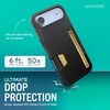 image:imageSmartish iPhone17 Wallet Case  Wallet Slayer Vol 2 Slim  Protective Credit Card Holder wKickstand  Drop Tested Hidden Card Slot Cover for Apple iPhone17  Walnut WoodsBlack Tie Affair