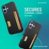 image:imageSmartish iPhone17 Wallet Case  Wallet Slayer Vol 2 Slim  Protective Credit Card Holder wKickstand  Drop Tested Hidden Card Slot Cover for Apple iPhone17  Walnut WoodsBlack Tie Affair