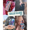 image:imageSmartish iPhone17 Wallet Case  Wallet Slayer Vol 2 Slim  Protective Credit Card Holder wKickstand  Drop Tested Hidden Card Slot Cover for Apple iPhone17  Walnut WoodsFlirty Floral