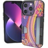 image:imageSmartish iPhone17 Wallet Case  Wallet Slayer Vol 2 Slim  Protective Credit Card Holder wKickstand  Drop Tested Hidden Card Slot Cover for Apple iPhone17  Walnut WoodsGroovy  Baby
