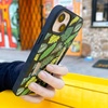 image:imageSmartish iPhone17 Wallet Case  Wallet Slayer Vol 2 Slim  Protective Credit Card Holder wKickstand  Drop Tested Hidden Card Slot Cover for Apple iPhone17  Walnut WoodsLeaf Me Alone