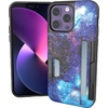 image:imageSmartish iPhone17 Wallet Case  Wallet Slayer Vol 2 Slim  Protective Credit Card Holder wKickstand  Drop Tested Hidden Card Slot Cover for Apple iPhone17  Walnut WoodsSpaced Out