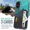 image:imageSmartish iPhone17 Wallet Case  Wallet Slayer Vol 2 Slim  Protective Credit Card Holder wKickstand  Drop Tested Hidden Card Slot Cover for Apple iPhone17  Walnut WoodsMoving Mountains