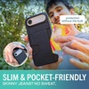image:imageSmartish iPhone17 Wallet Case  Wallet Slayer Vol 2 Slim  Protective Credit Card Holder wKickstand  Drop Tested Hidden Card Slot Cover for Apple iPhone17  Walnut WoodsMore Prints