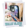 image:imageSmartish iPhone17 Wallet Case  Wallet Slayer Vol 2 Slim  Protective Credit Card Holder wKickstand  Drop Tested Hidden Card Slot Cover for Apple iPhone17  Walnut WoodsSpaced Out