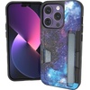 image:imageSmartish iPhone17 Wallet Case  Wallet Slayer Vol 2 Slim  Protective Credit Card Holder wKickstand  Drop Tested Hidden Card Slot Cover for Apple iPhone17  Walnut WoodsSpaced Out