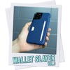 image:imageSmartish iPhone17 Wallet Case  Wallet Slayer Vol 2 Slim  Protective Credit Card Holder wKickstand  Drop Tested Hidden Card Slot Cover for Apple iPhone17  Walnut WoodsBlues on the Green