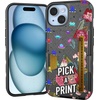 image:imageSmartish iPhone17 Wallet Case  Wallet Slayer Vol 2 Slim  Protective Credit Card Holder wKickstand  Drop Tested Hidden Card Slot Cover for Apple iPhone17  Walnut WoodsMore Prints