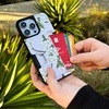 image:imageSmartish iPhone17 Wallet Case  Wallet Slayer Vol 2 Slim  Protective Credit Card Holder wKickstand  Drop Tested Hidden Card Slot Cover for Apple iPhone17  Walnut WoodsVery Cherry Blossom