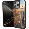 image:imageSmartish iPhone17 Wallet Case  Wallet Slayer Vol 2 Slim  Protective Credit Card Holder wKickstand  Drop Tested Hidden Card Slot Cover for Apple iPhone17  Walnut WoodsWildflower Fields