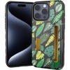 image:imageSmartish iPhone17 Wallet Case  Wallet Slayer Vol 2 Slim  Protective Credit Card Holder wKickstand  Drop Tested Hidden Card Slot Cover for Apple iPhone17  Walnut WoodsLeaf Me Alone