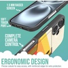 image:imageSmartish iPhone17 Wallet Case  Wallet Slayer Vol 2 Slim  Protective Credit Card Holder wKickstand  Drop Tested Hidden Card Slot Cover for Apple iPhone17  Walnut WoodsStriped Up