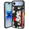 image:imageSmartish iPhone17 Wallet Case  Wallet Slayer Vol 2 Slim  Protective Credit Card Holder wKickstand  Drop Tested Hidden Card Slot Cover for Apple iPhone17  Walnut WoodsVery Cherry Blossom