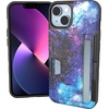 image:imageSmartish iPhone17 Wallet Case  Wallet Slayer Vol 2 Slim  Protective Credit Card Holder wKickstand  Drop Tested Hidden Card Slot Cover for Apple iPhone17  Walnut WoodsSpaced Out