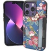 image:imageSmartish iPhone17 Wallet Case  Wallet Slayer Vol 2 Slim  Protective Credit Card Holder wKickstand  Drop Tested Hidden Card Slot Cover for Apple iPhone17  Walnut WoodsFlirty Floral