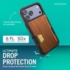 image:imageSmartish iPhone17 Wallet Case  Wallet Slayer Vol 2 Slim  Protective Credit Card Holder wKickstand  Drop Tested Hidden Card Slot Cover for Apple iPhone17  Walnut WoodsWalnut Woods