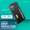 image:imageSmartish iPhone17 Wallet Case  Wallet Slayer Vol 2 Slim  Protective Credit Card Holder wKickstand  Drop Tested Hidden Card Slot Cover for Apple iPhone17  Walnut WoodsBlack Tie Affair