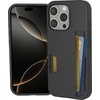image:imageSmartish iPhone17 Wallet Case  Wallet Slayer Vol 2 Slim  Protective Credit Card Holder wKickstand  Drop Tested Hidden Card Slot Cover for Apple iPhone17  Walnut WoodsBlack Tie Affair