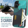 image:imageSmartish iPhone17 Wallet Case  Wallet Slayer Vol 2 Slim  Protective Credit Card Holder wKickstand  Drop Tested Hidden Card Slot Cover for Apple iPhone17  Walnut WoodsMoving Mountains