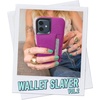image:imageSmartish iPhone17 Wallet Case  Wallet Slayer Vol 2 Slim  Protective Credit Card Holder wKickstand  Drop Tested Hidden Card Slot Cover for Apple iPhone17  Walnut WoodsPurple Reign