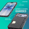 image:imageSmartish iPhone17 Wallet Case  Wallet Slayer Vol 2 Slim  Protective Credit Card Holder wKickstand  Drop Tested Hidden Card Slot Cover for Apple iPhone17  Walnut WoodsBlack Tie Affair