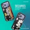 image:imageSmartish iPhone17 Wallet Case  Wallet Slayer Vol 2 Slim  Protective Credit Card Holder wKickstand  Drop Tested Hidden Card Slot Cover for Apple iPhone17  Walnut WoodsVery Cherry Blossom
