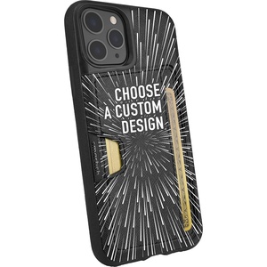 image:imageSmartish iPhone 11 Pro Wallet Case  Wallet Slayer Vol 2 Slim Protective Kickstand Credit Card Holder Silk  Black Tie AffairMore Prints