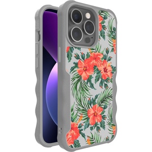 image:imageSmartish iPhone 12 Pro Max Armor Case  Gripzilla Rugged  Protective Slim Tough Grip Cover  Black Tie AffairTropical Shirt