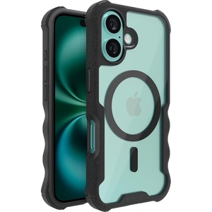 image:imageSmartish iPhone 17 MagSafe Case  Gripzilla Protective Magnetic Case for Men Rugged  Tough Military Grade Heavy Duty Grip Armor  Drop Tested for iPhone 17  Moving MountainsClearly Black