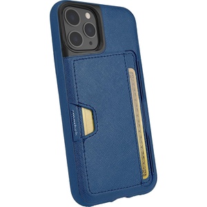 image:imageSmartish iPhone17 Wallet Case  Wallet Slayer Vol 2 Slim  Protective Credit Card Holder wKickstand  Drop Tested Hidden Card Slot Cover for Apple iPhone17  Walnut WoodsBlues on the Green